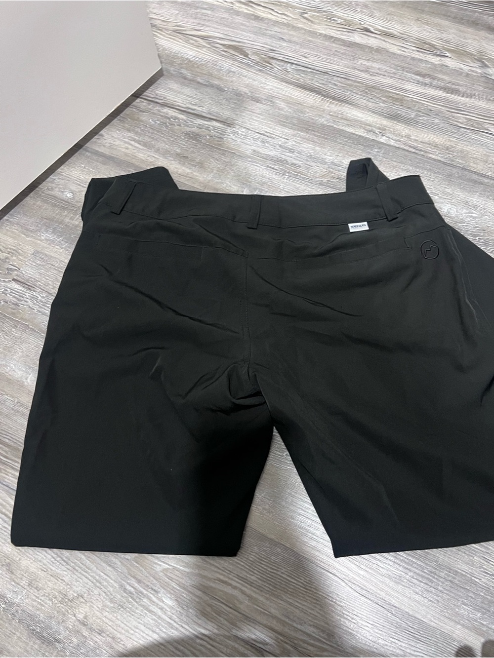 Women’s  Black Stretch Drawstring Pants - Picture 8 of 9